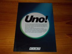 FIAT UNO - 1983' brochure